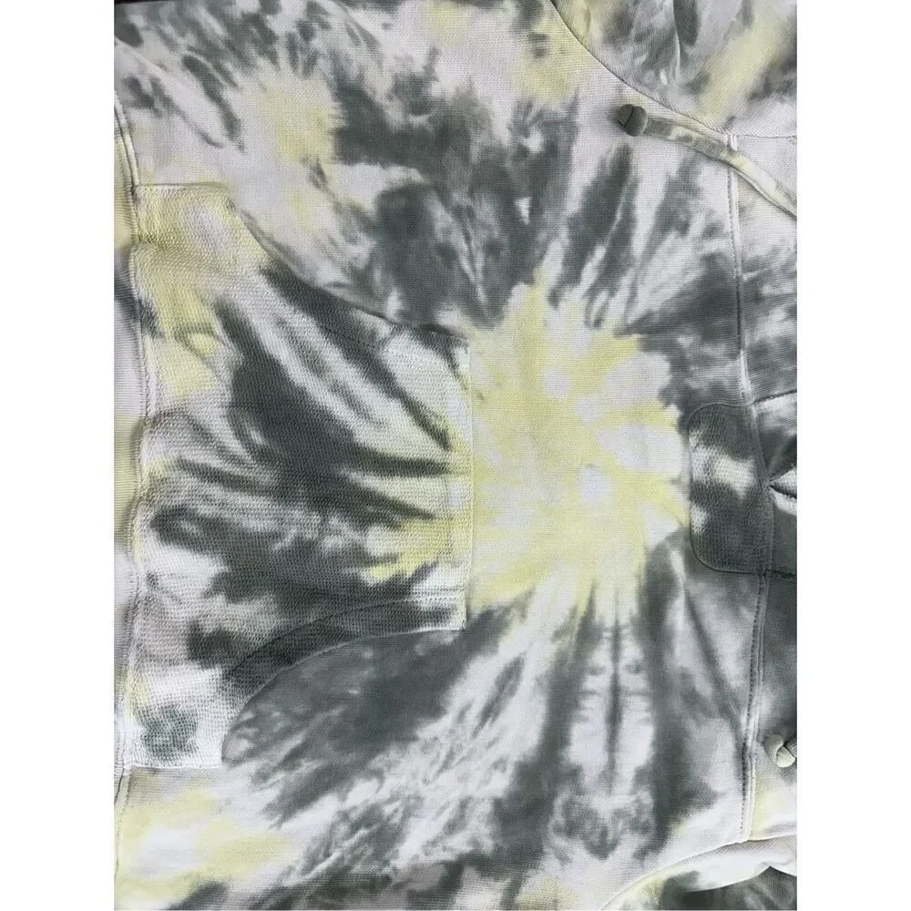 Loveshackfancy Women's Kirby Hoodie Sweater - Tie Dye in Midnight Moon